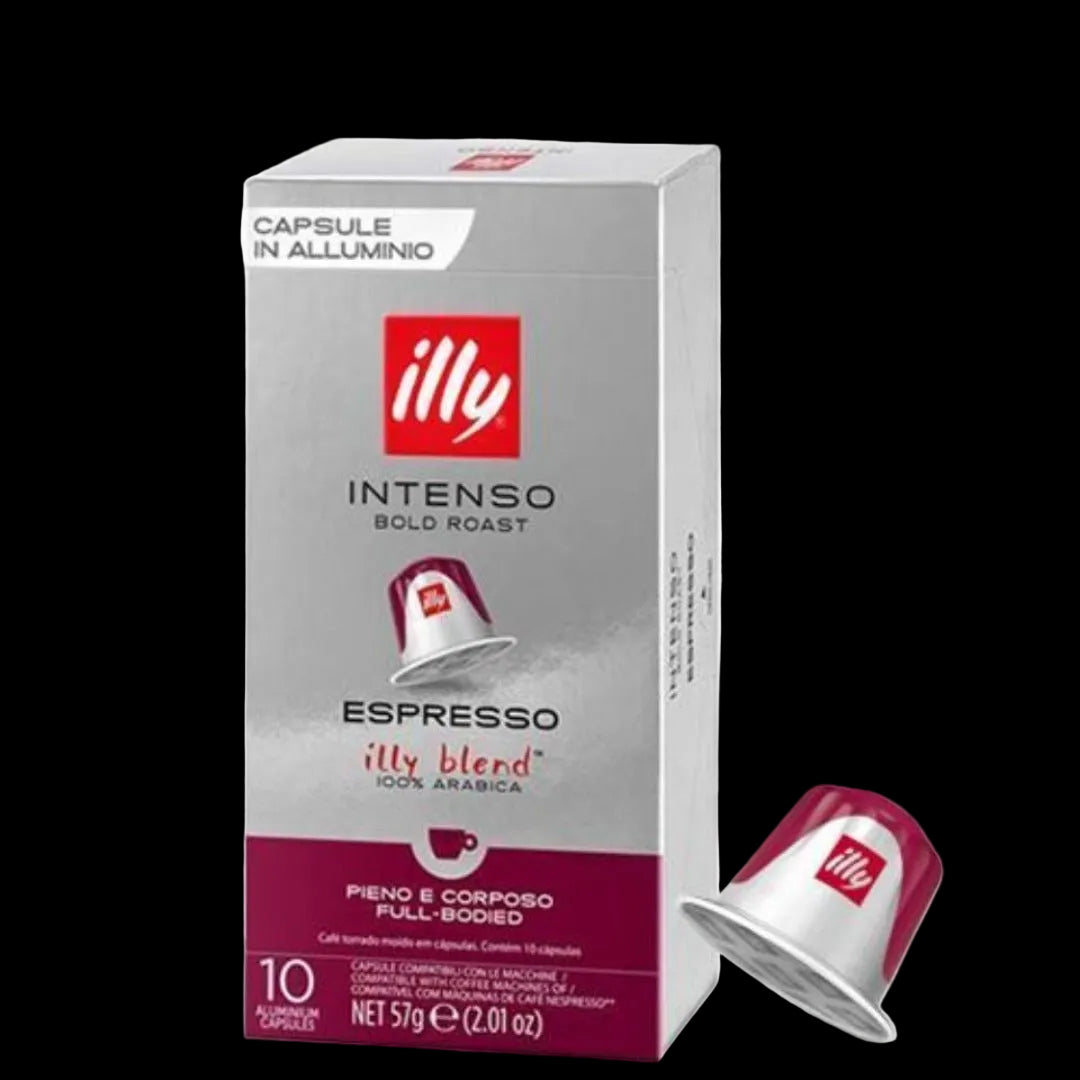 ILLY Espresso Intenso Bold Roast - 10 Aluminum Capsules