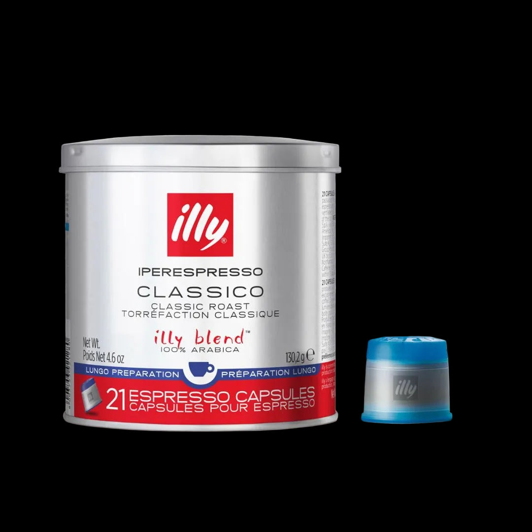 Illy Caffe Lungo Iperespresso Capsules, Medium Roast, 21 Capsules