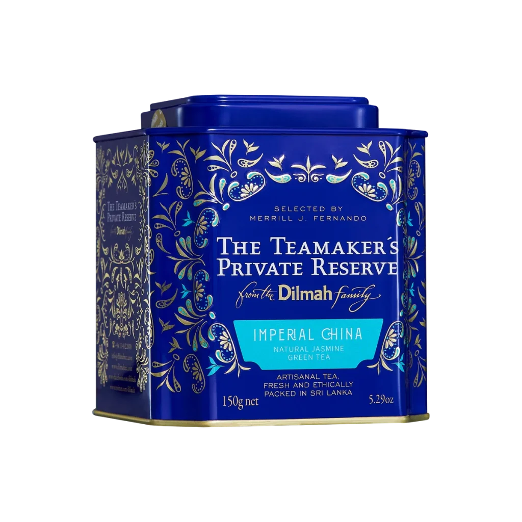 The Teamaker’s Private Reserve Imperial China Natural Jasmine Green Tea Caddy-150g Loose Leaf