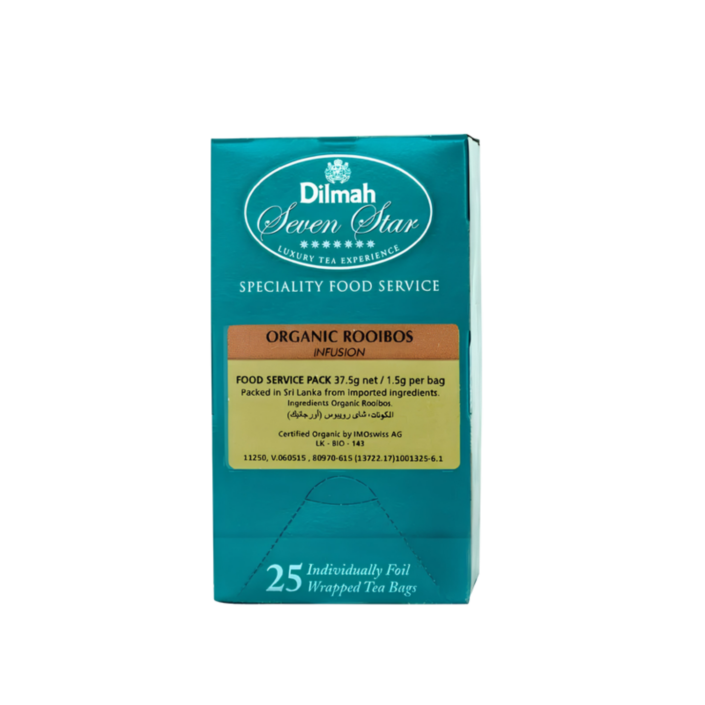 Dilmah Organic Rooibos Infusion Tea – 25 teabags (per pack)