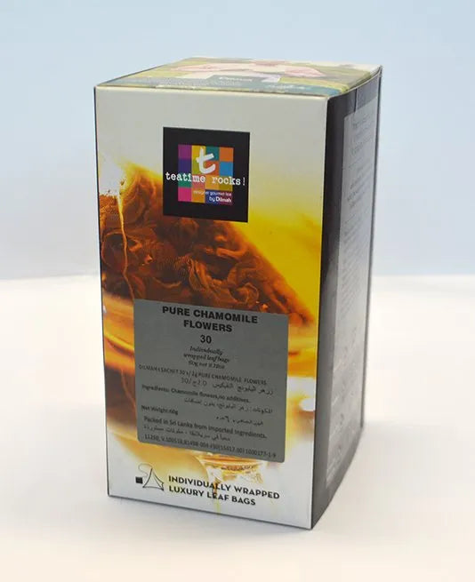 Dilmah t-Series Natural Pure Chamomile Flowers – 30 teabags (per pack)
