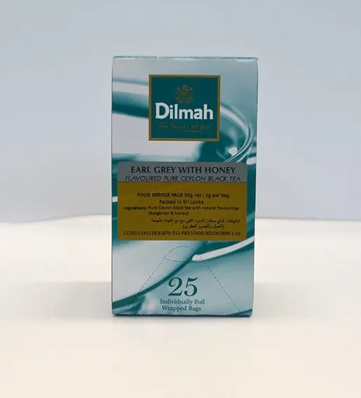 Dilmah Earl Grey with Honey – 25 teabags (per pack)