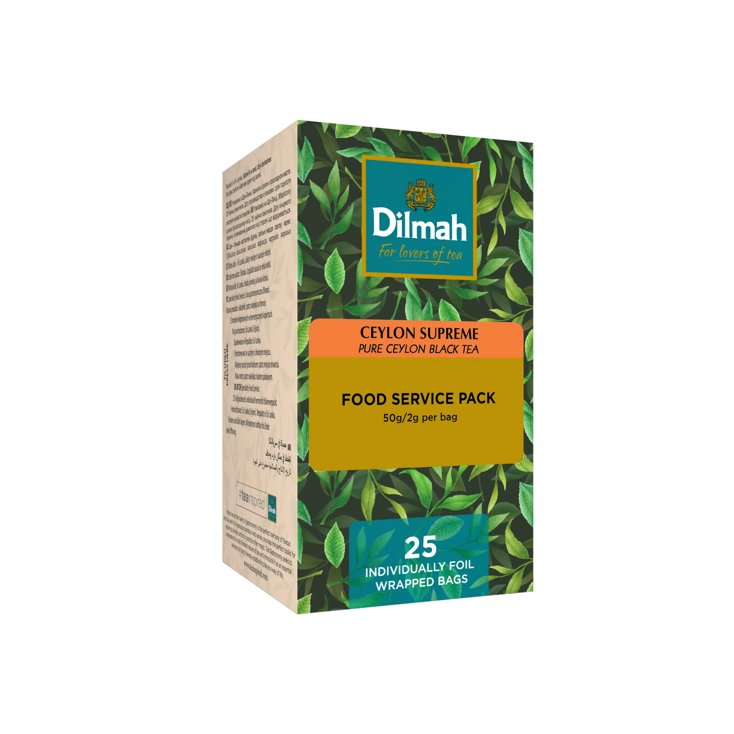 Dilmah Ceylon Supreme – 25 teabags (per pack)