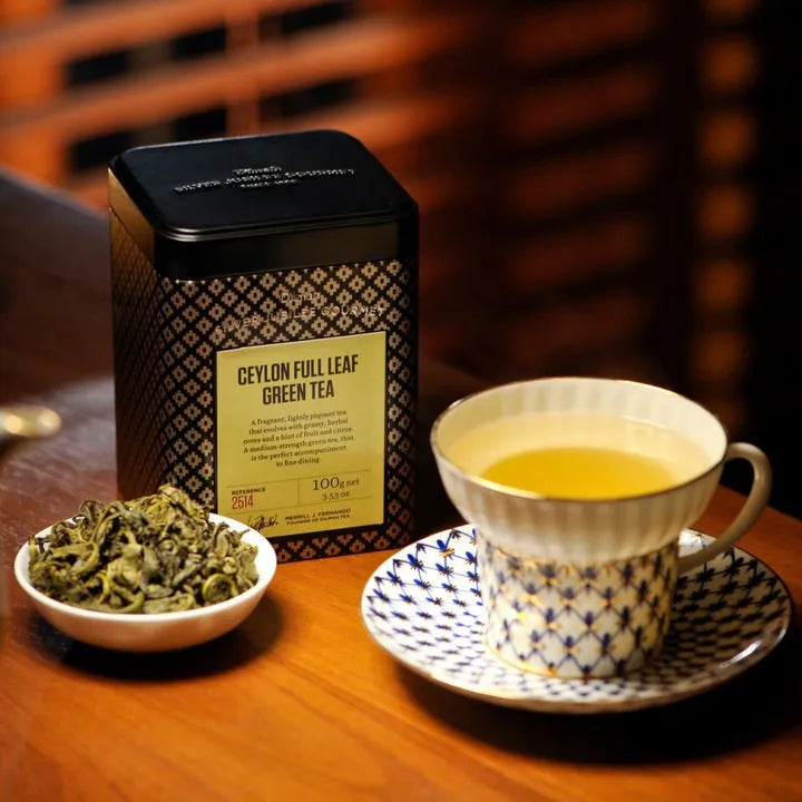 Dilmah Silver Jubilee Ceylon Full Leaf Green Tea – Loose Tea