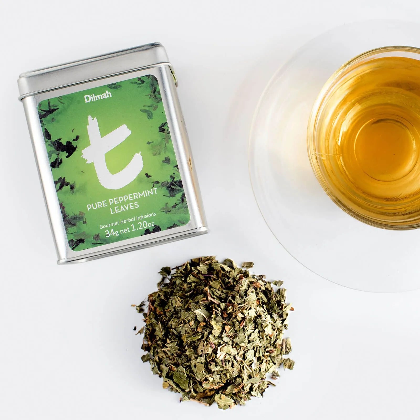 Dilmah t-Series Pure Peppermint Leaves - Med Caddy in Bahrain | Trans Arabia International