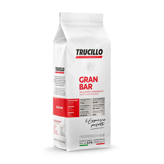 Caffè Trucillo Gran Bar Coffee Beans 80% Arabica 20% Robusta