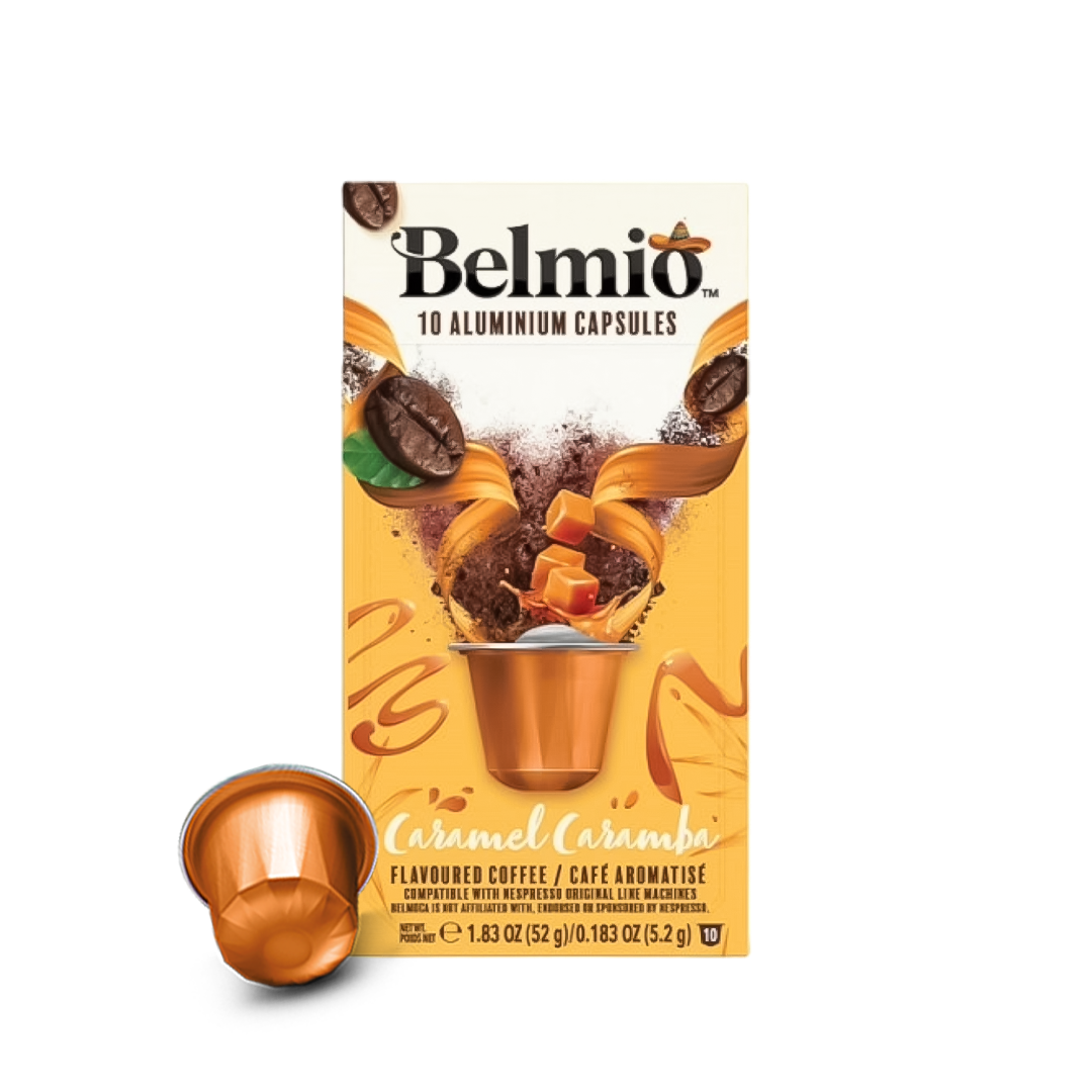 Belmio Caramel Caramba - 10 Aluminum Capsules