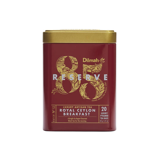 Dilmah 85 Reserve Royal Ceylon Breakfast Tea Tin Caddy