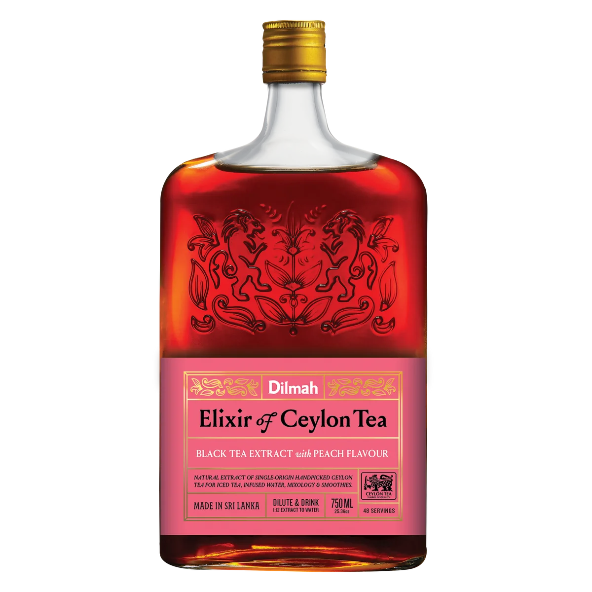 Dilmah Elixir of Ceylon Black Tea with Peach Flavour