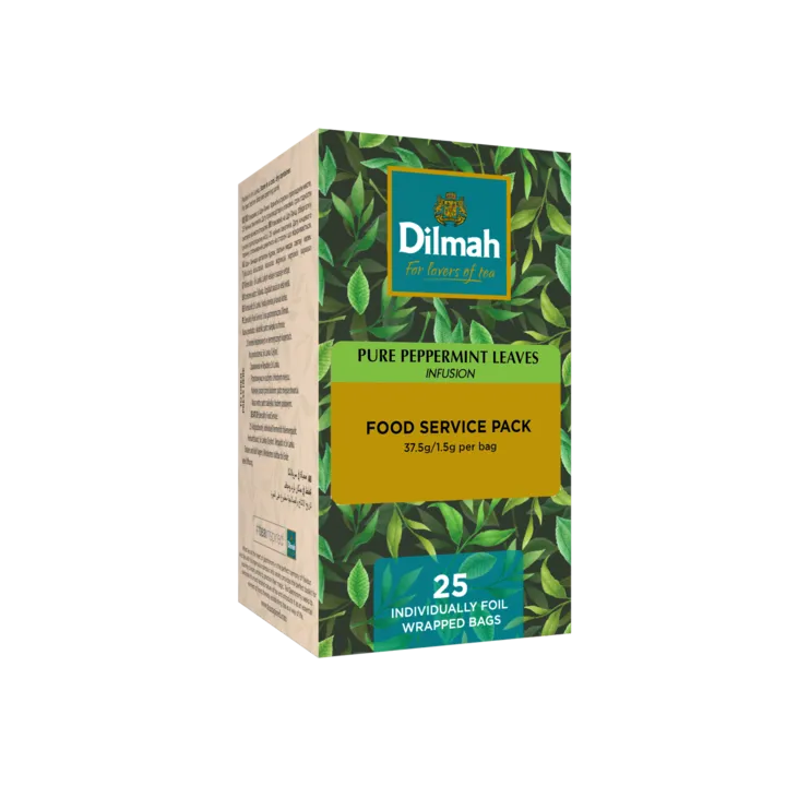 Dilmah Pure Peppermint Leaves Infusion Tea – 25 teabags (per pack)