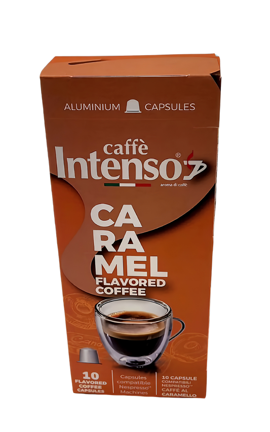 Intenso Caramel Flavoured Coffee Capsules - 10 Capsules