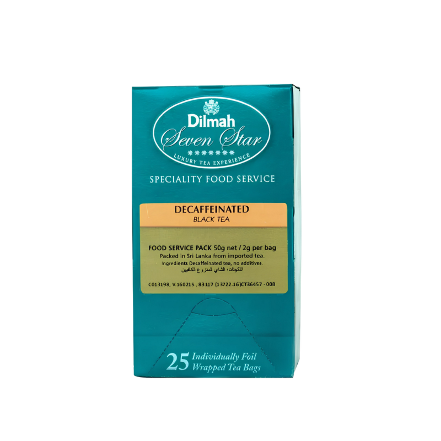 Decaffeinated Tea – 25 Teabags (per pack)