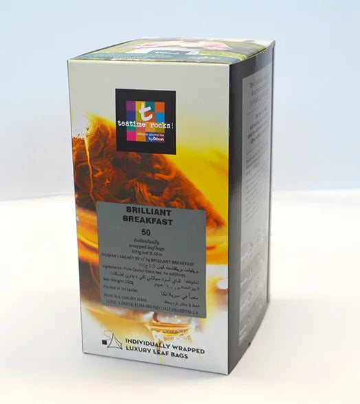 Dilmah t-series Brilliant Breakfast – 50 Teabags (per pack)
