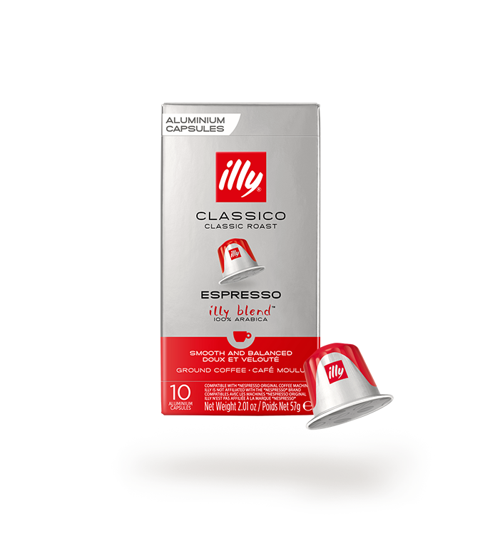 ILLY Espresso Classico Classic Roast  - 10 Aluminum Capsules
