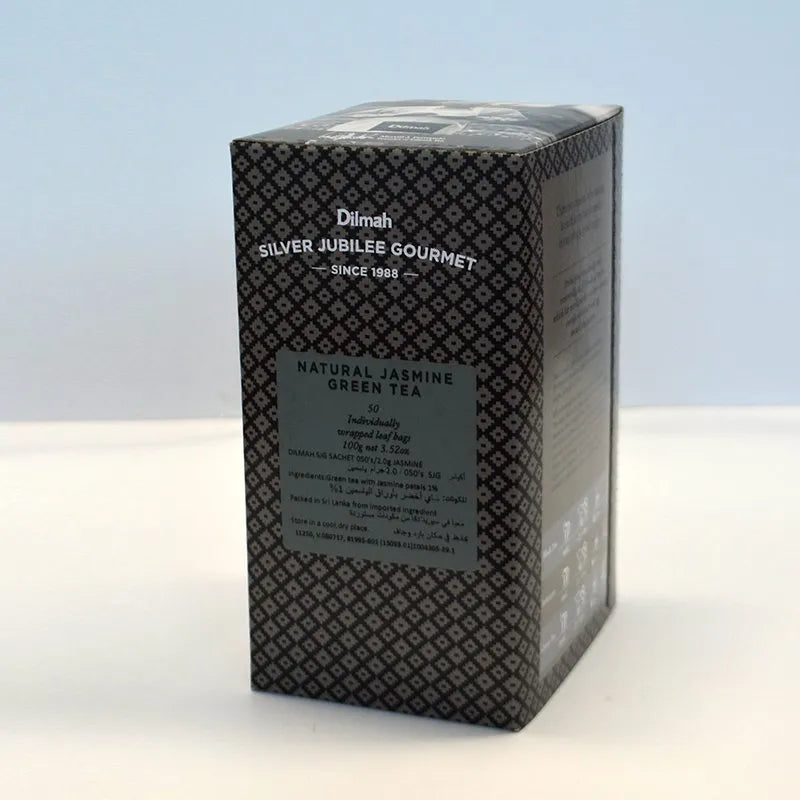 Dilmah Silver Jubilee Gourmet Natural Jasmine Green Tea
