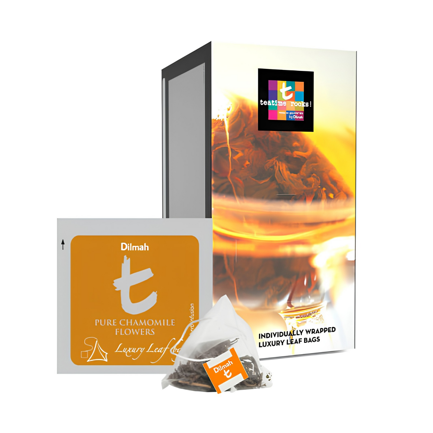 Dilmah t-Series Natural Pure Chamomile Flowers – 30 teabags (per pack)