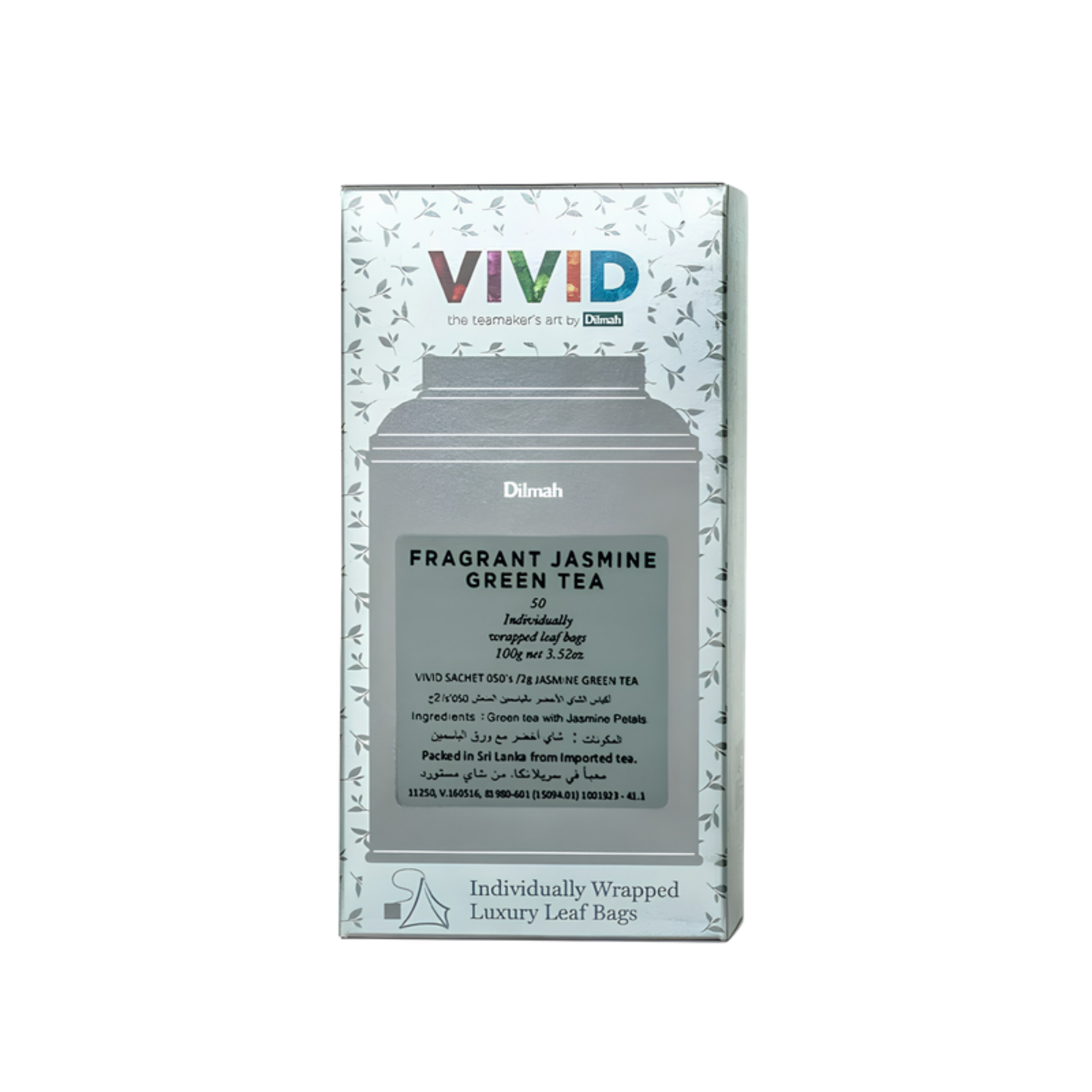 Dilmah Vivid Jasmine Green Tea – 50 Teabags