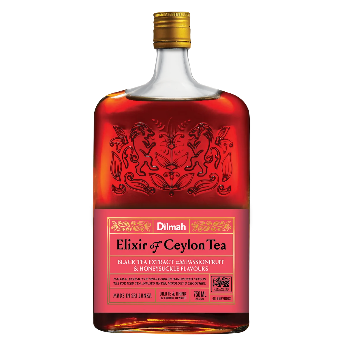 Dilmah Elixir of Ceylon Black Tea with Passionfruit and Honeysuckle Flavour