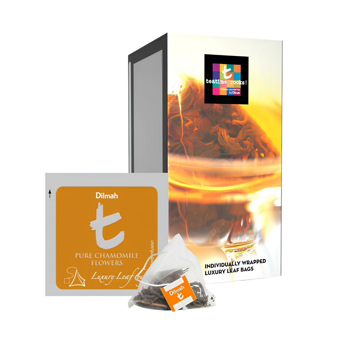 Dilmah t-Series Natural Pure Chamomile Flowers – 30 teabags (per pack)