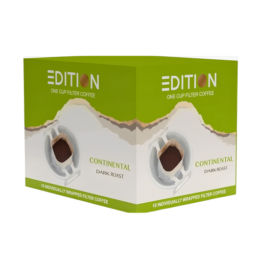 EDITION Continental Blend Dark Roast Single-Serve Drip Coffee 10 Sachets