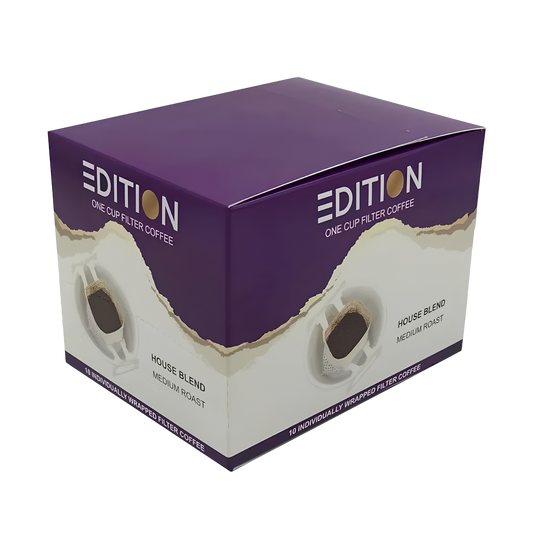 EDITION House Blend Medium Roast Single-Serve Drip Coffee 10 Sachets