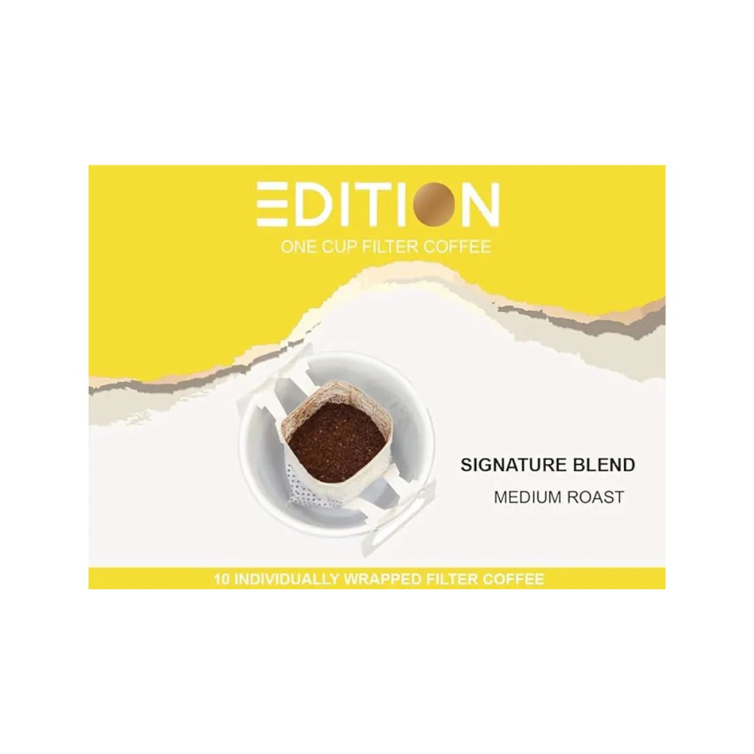 EDITION Signature Blend Medium Roast Single-Serve Drip Coffee 10 Sachets