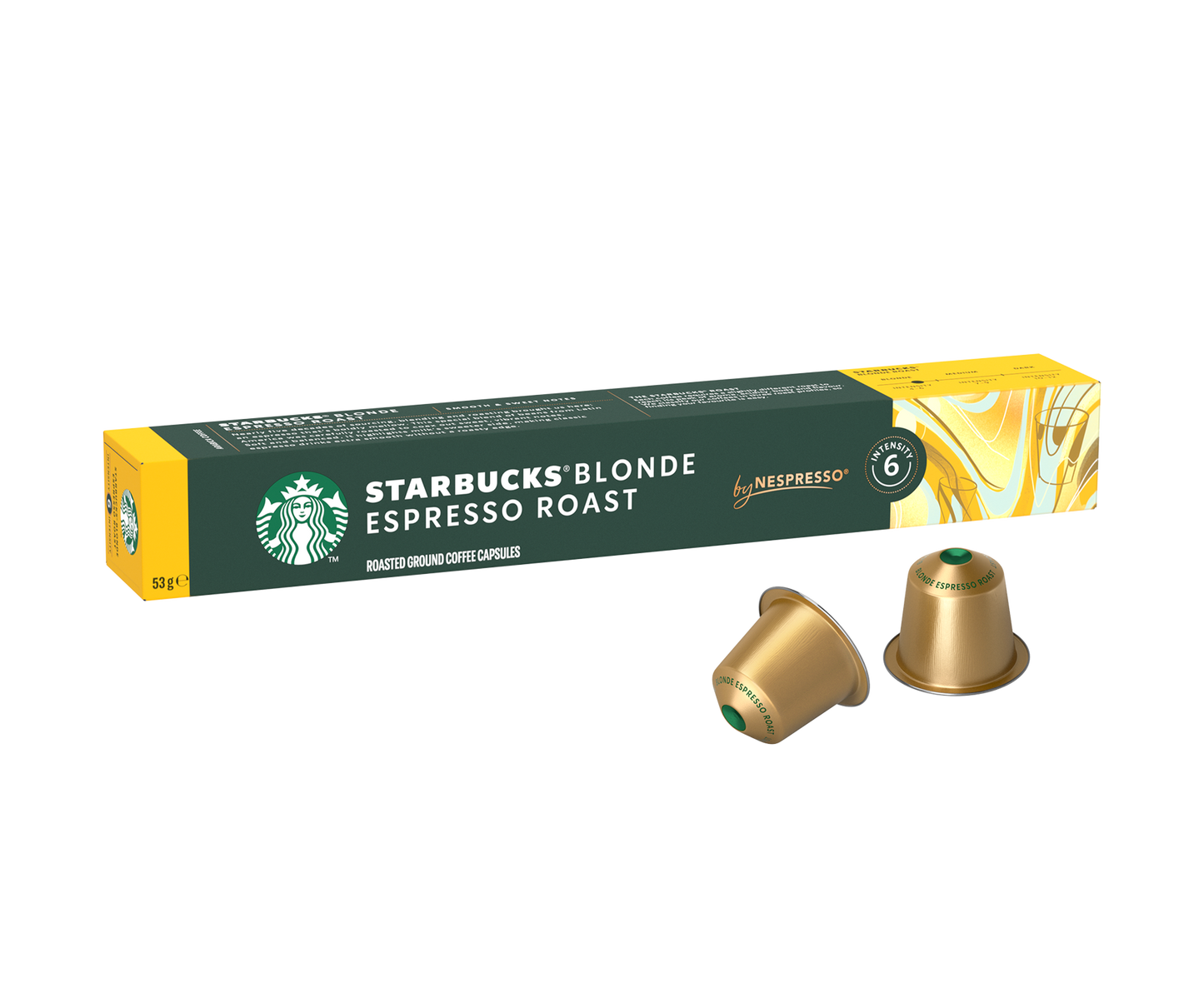 Starbucks Blonde Espresso Roast
by Nespresso