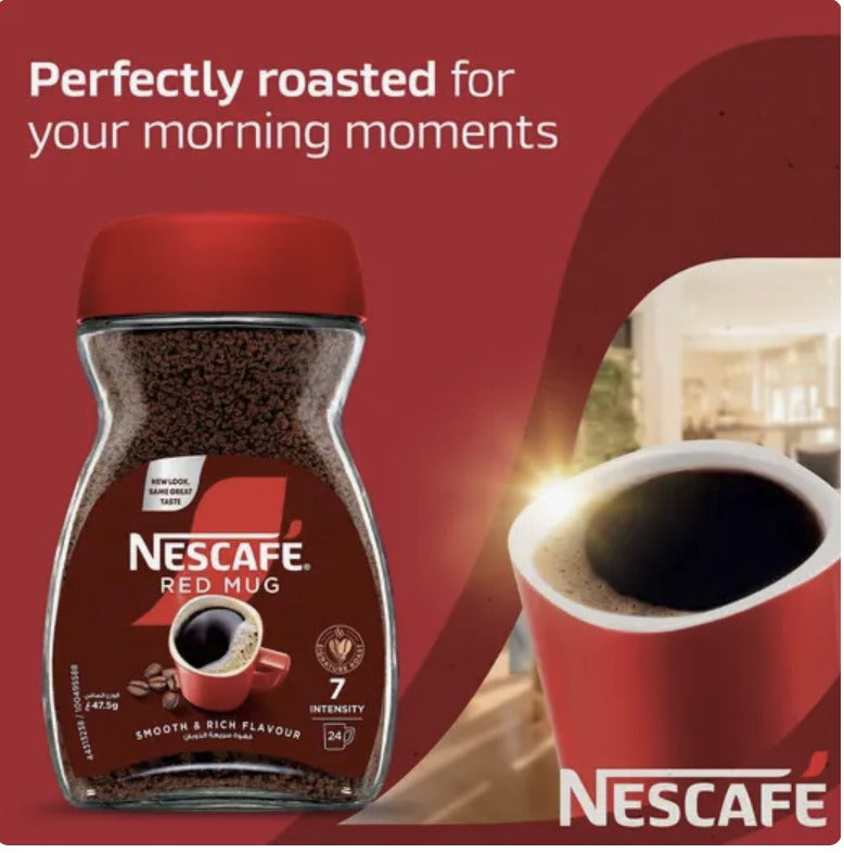 Nescafe Red Mug Instant Coffee 47.5g