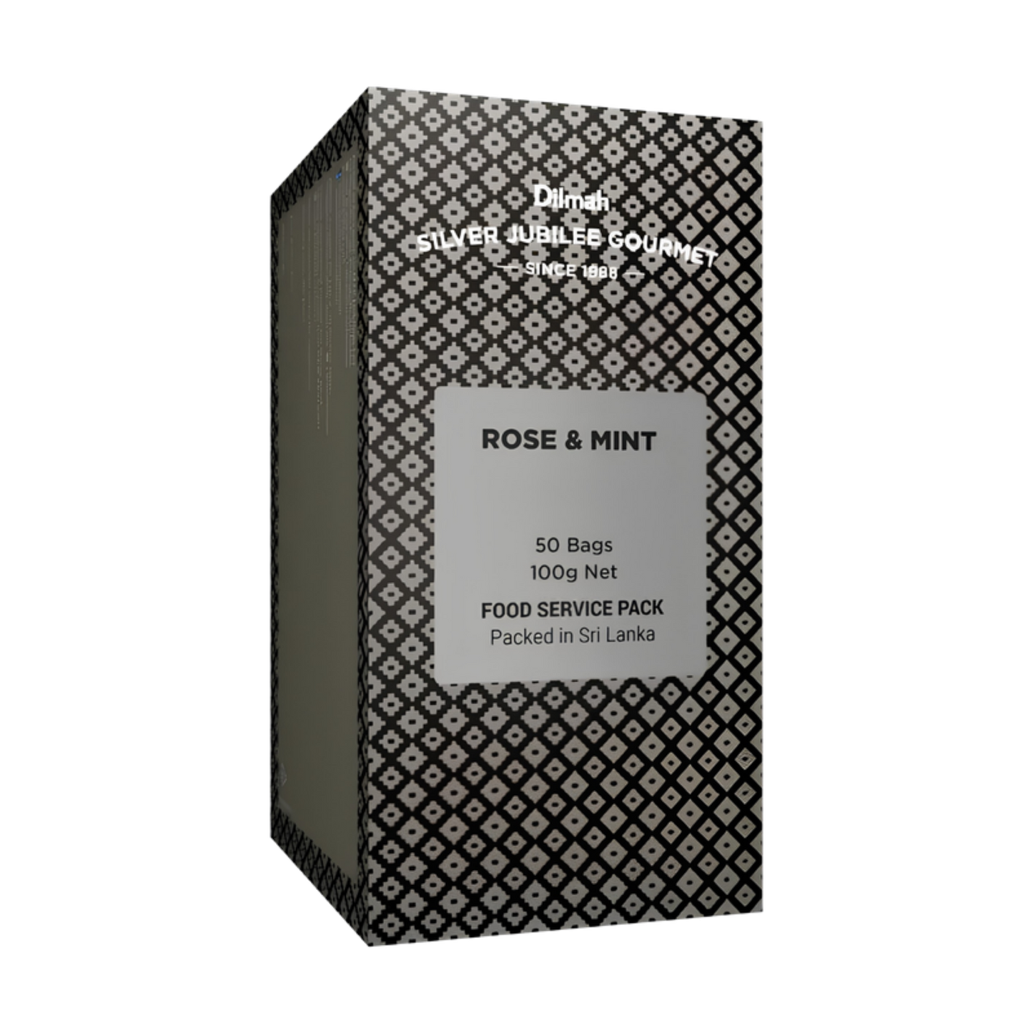Dilmah Silver Jubilee Gourmet Rose & Mint Tea