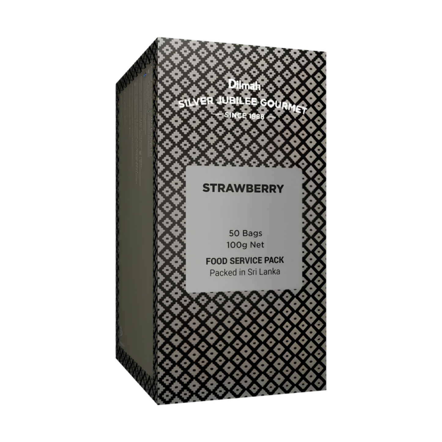 Dilmah Silver Jubilee Gourmet Ceylon Tea With Strawberry